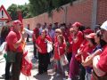 Foto degli scioperanti
